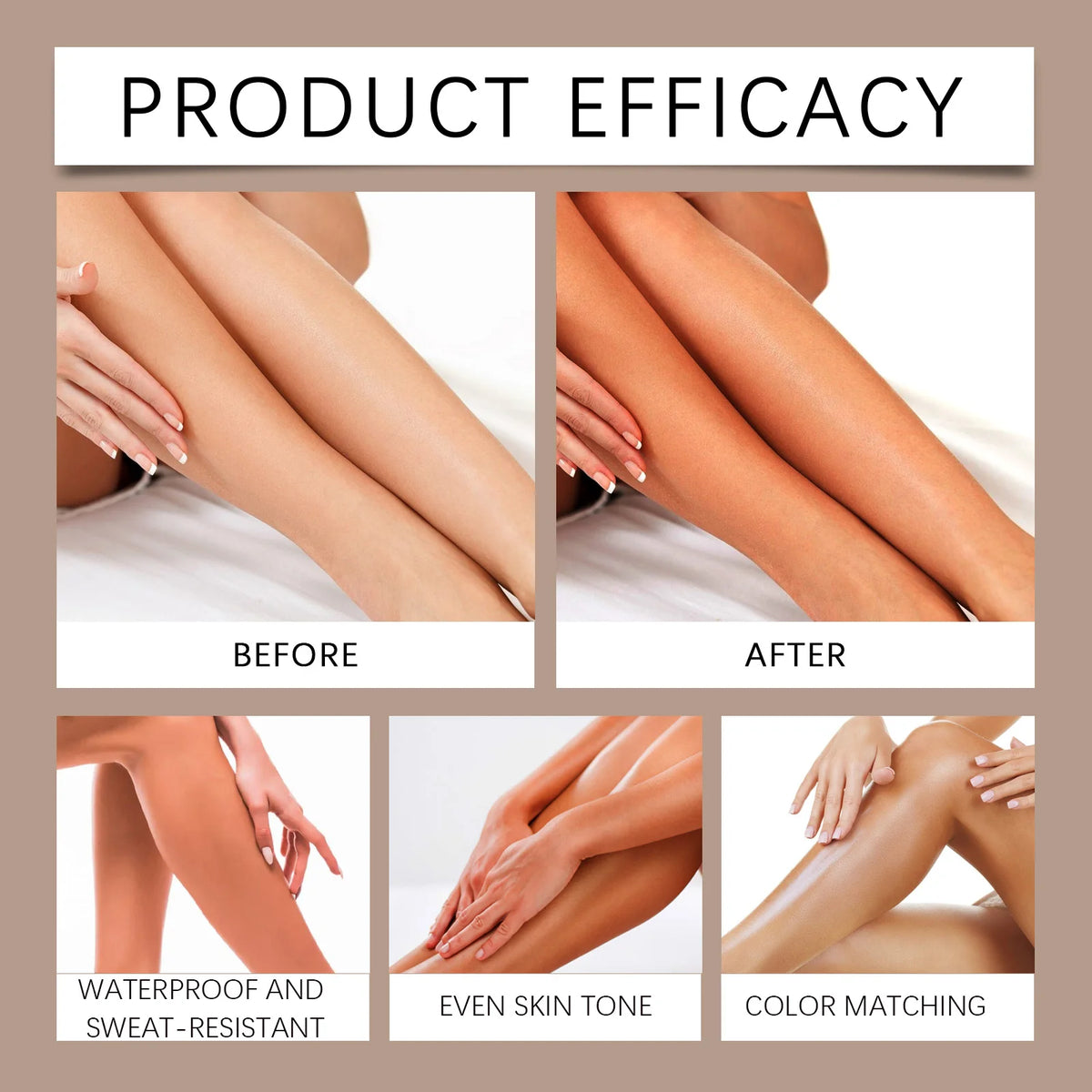 Waterproof Leg Makeup Concealer for Scars and Varicose Veins