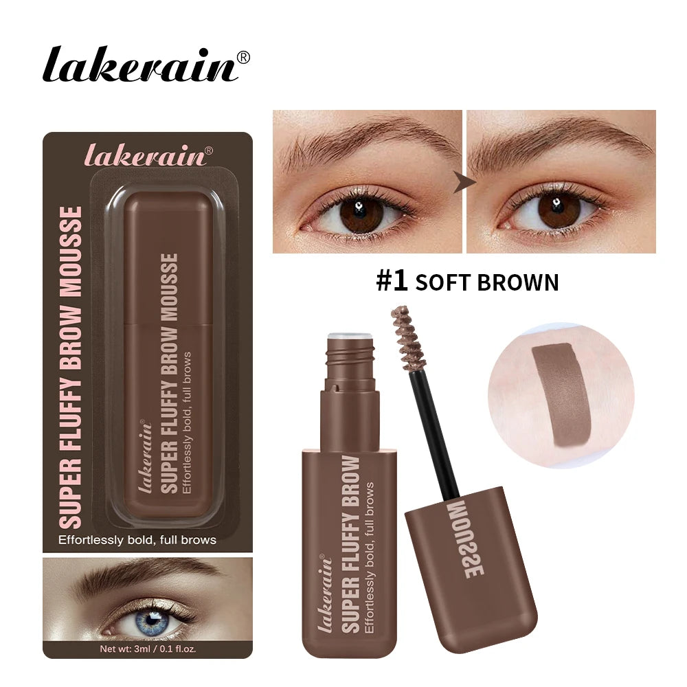 Volumizing Fluffy Brow Mousse for Natural Full Eyebrows