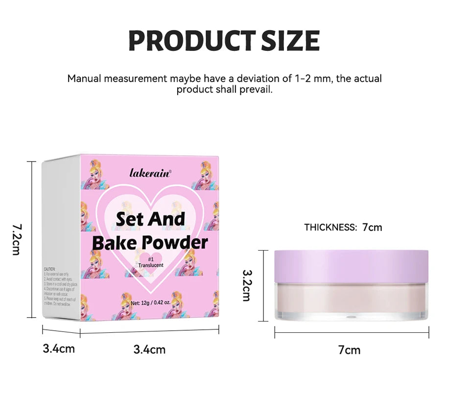 Oil-Absorbing Matte Setting Powder for Long-Lasting Flawless Makeup - 15