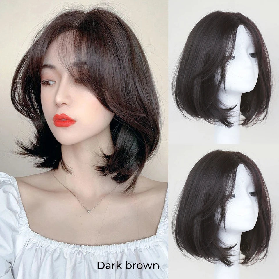 Long Wavy Lolita Ponytail Cosplay Wig with Bangs