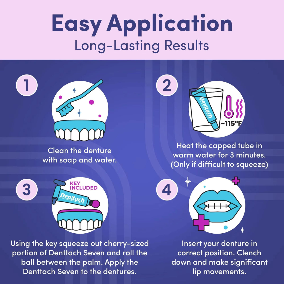 Thermoplastic Denture Adhesive Cushion for Secure and Comfortable Fit