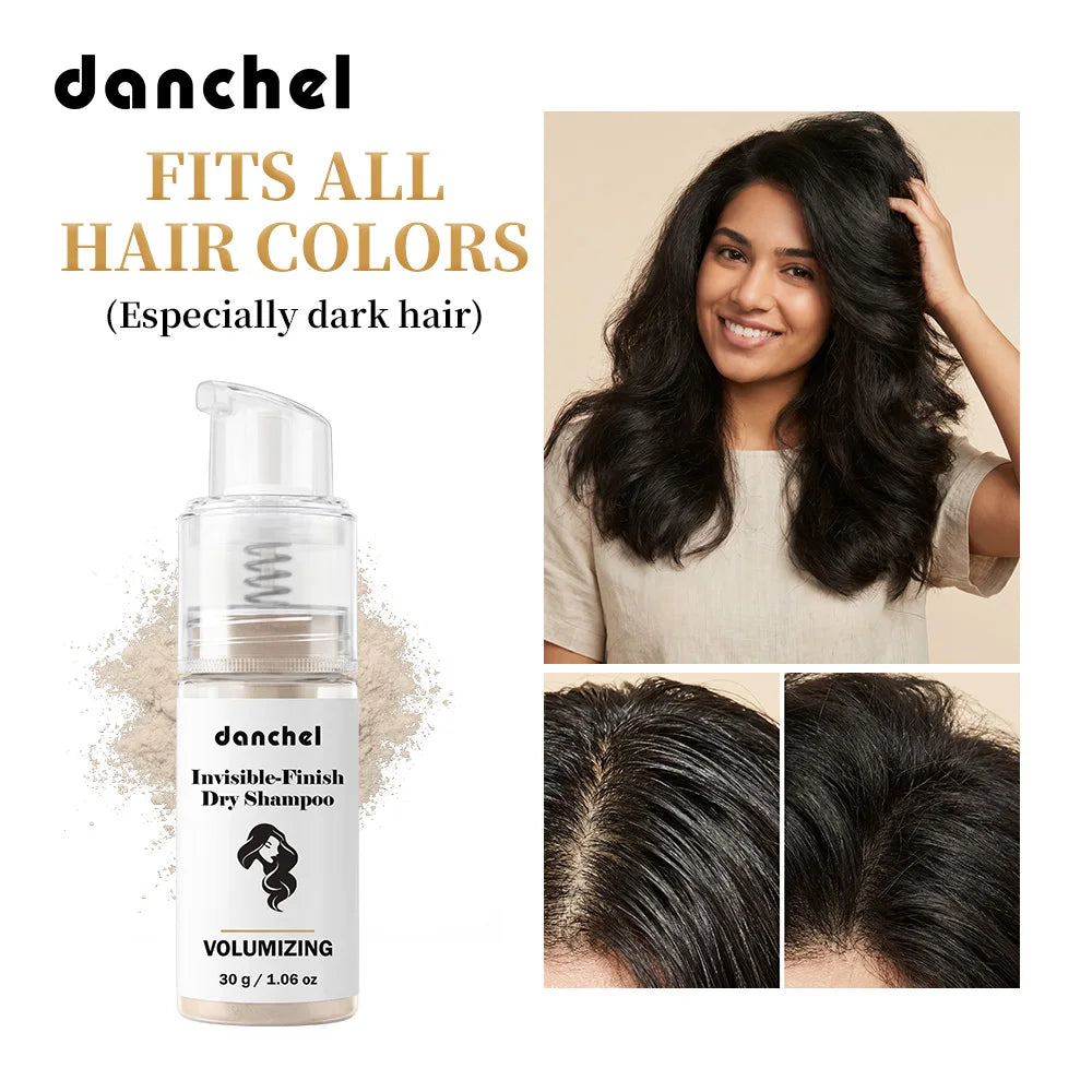 Invisible Dry Shampoo Powder for Instant Volume and Oil Absorption - 1