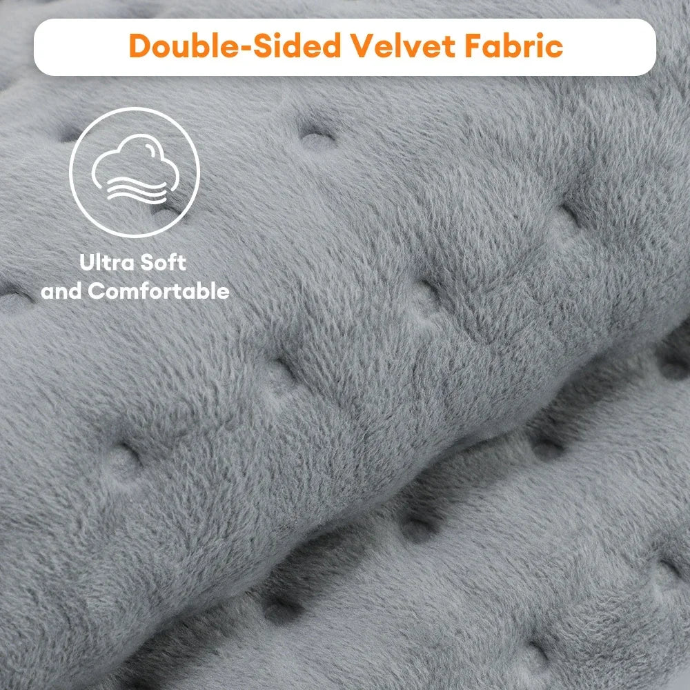 Electric Heating Pad for Back Neck and Shoulder Pain Relief - 3
