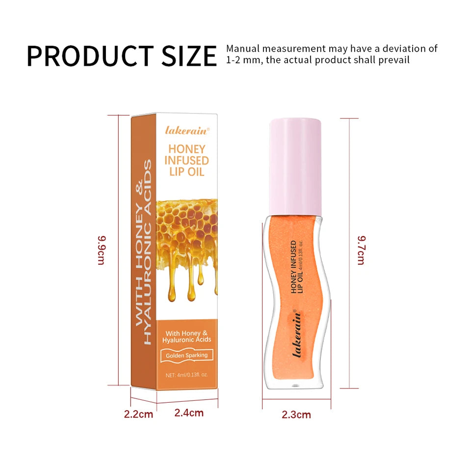 Honey Infused Hydrating Lip Gloss for Soft Nourished Lips - 16