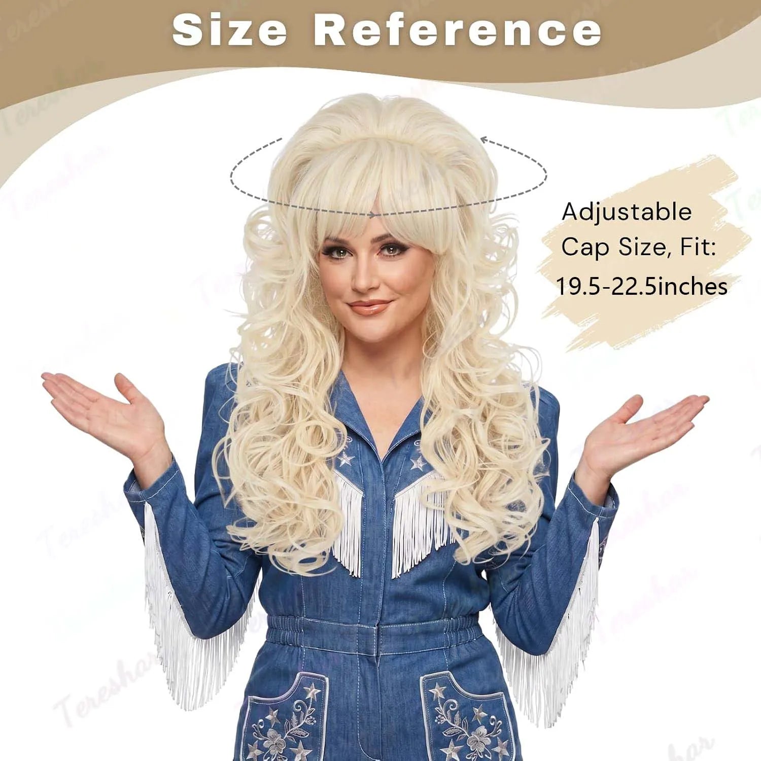 Retro Beehive Curly Wig for 60s 70s Disco Parties and Costume Cosplay - 5