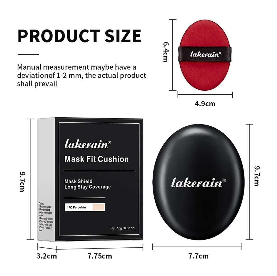 Long-Lasting Semi-Matte CC Cushion Foundation for Flawless Coverage - 40