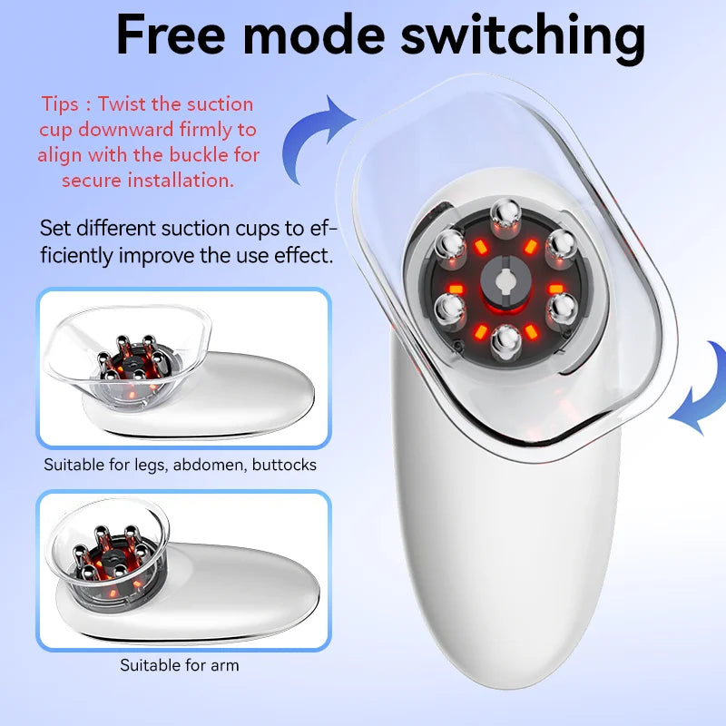 Electric Face and Body Sculpting Massager for Cellulite and Skin Toning - 6