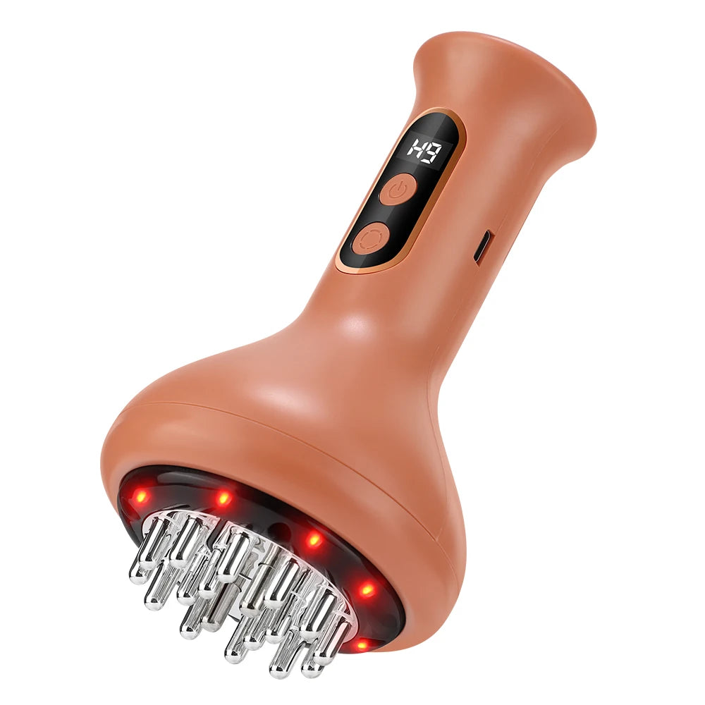 Electric Cupping and Scraping Massager with Heat and Vibration - 29