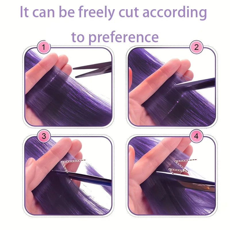 24 Inch Straight Clip-In Hair Extensions for Instant Highlights - 8