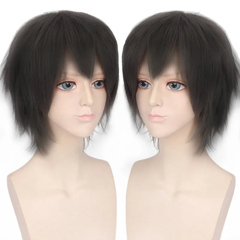 Short Bob Wig with Bangs for Cosplay and Daily Costume Parties