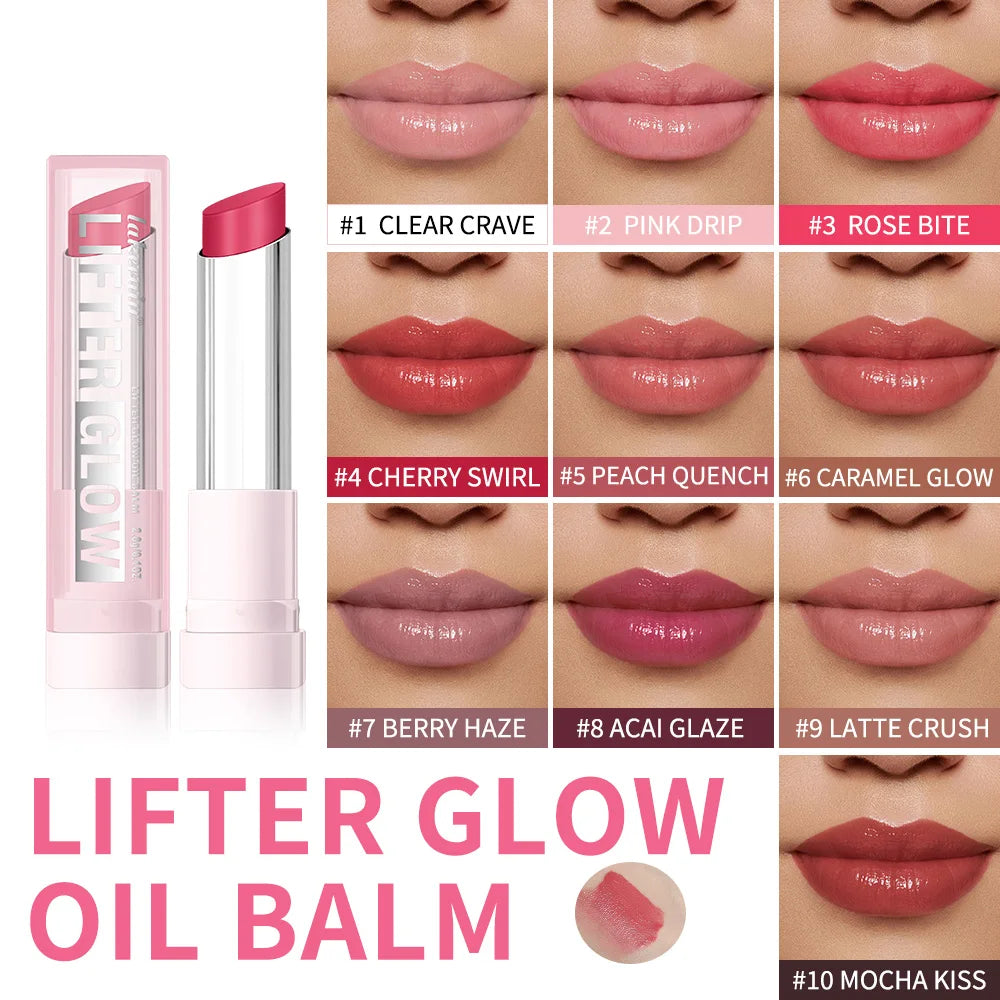 Glossy Glazed Hydrating Lip Balm for Plump and Smooth Lips