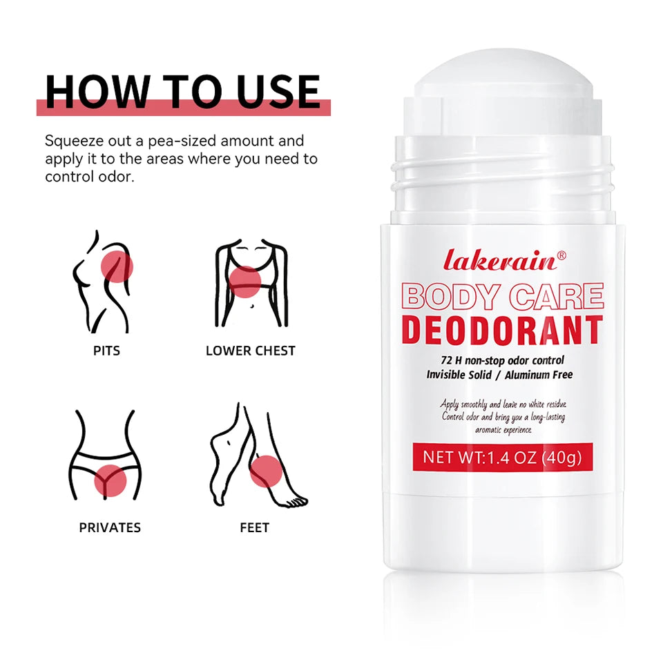 All-Day Full Body Deodorant Balm for Long-Lasting Odor Control