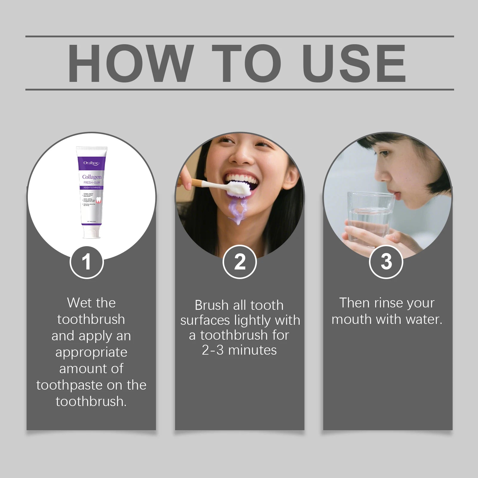 Collagen Whitening Toothpaste for Deep Cleaning and Fresh Breath - 15