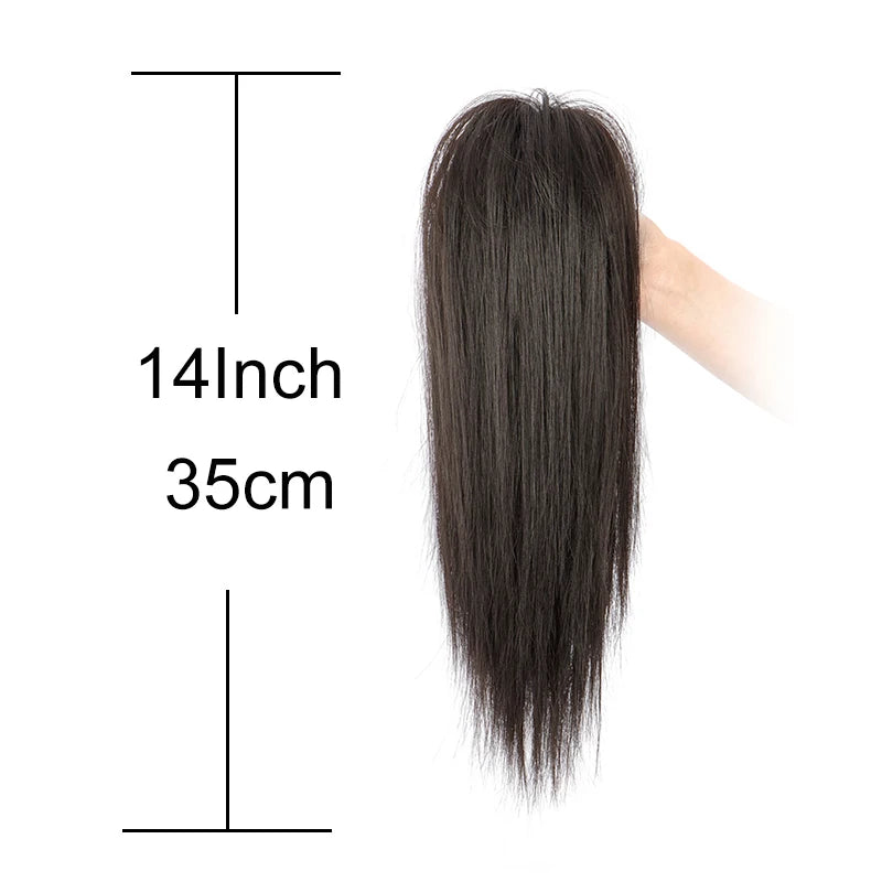 14-Inch Claw Clip Straight Ponytail Hair Extension - 3