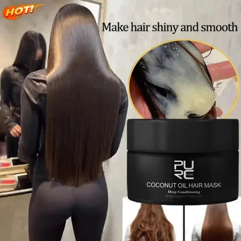 Deep Repair Collagen Hair Mask for Damaged Frizzy and Dry Hair