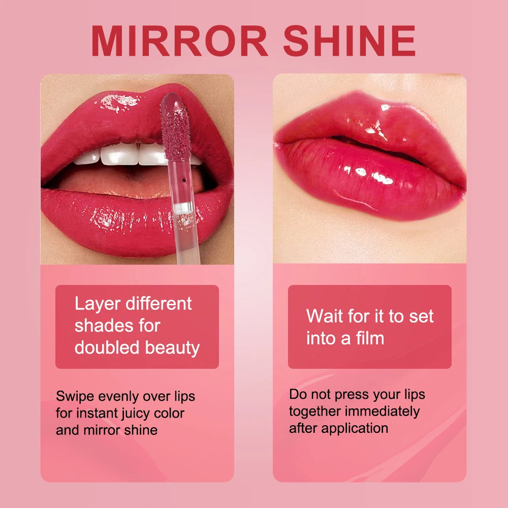 Mirror Shine Hydrating Lip Tint for Long-Lasting Plump and Juicy Lips - 14