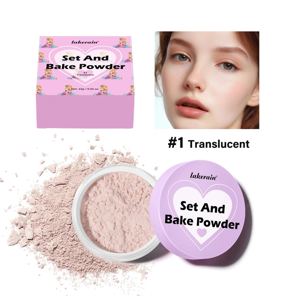 Oil-Absorbing Matte Setting Powder for Long-Lasting Flawless Makeup - 20