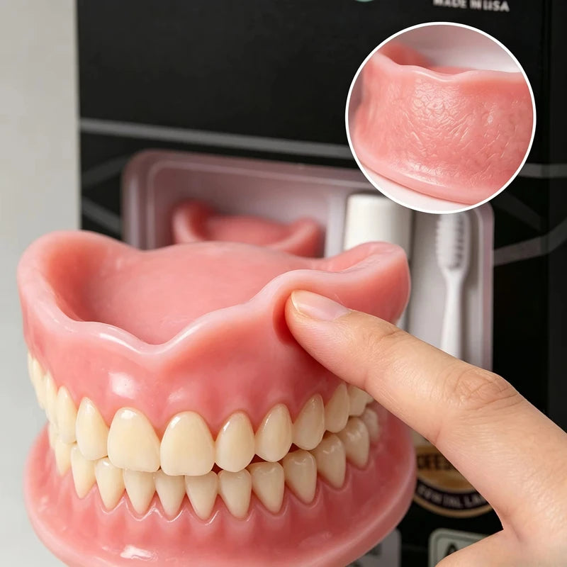 Moldable Silicone Denture Set for Instant Natural Smile Transformation - 7