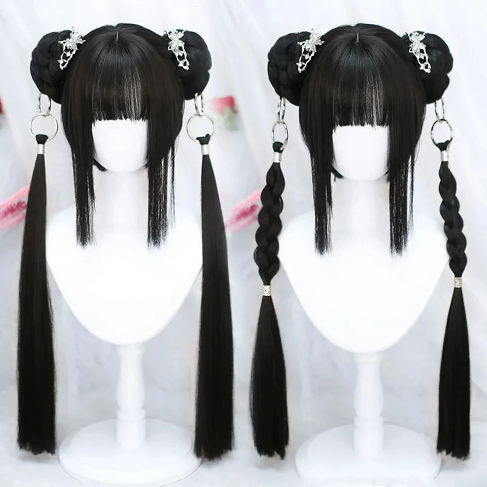 Long Red Ombre Wavy Lolita Cosplay Wig - 28