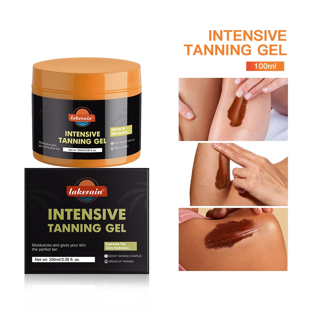 Intensive Tanning Gel for a Deep Sun-Kissed Glow and Radiant Skin
