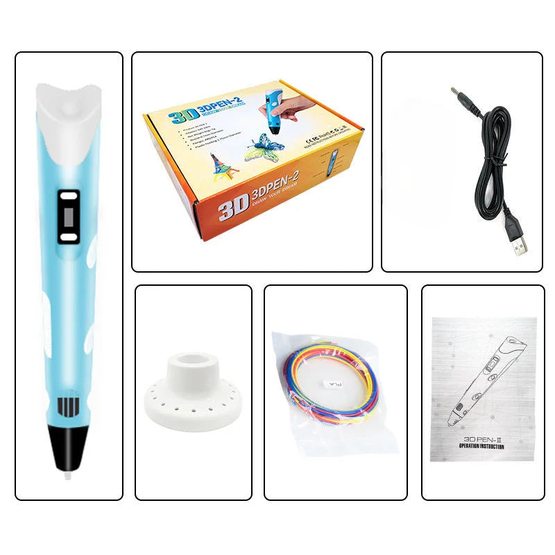 3D Printing Pen for Kids DIY Creative Drawing and Artistic Projects - 19