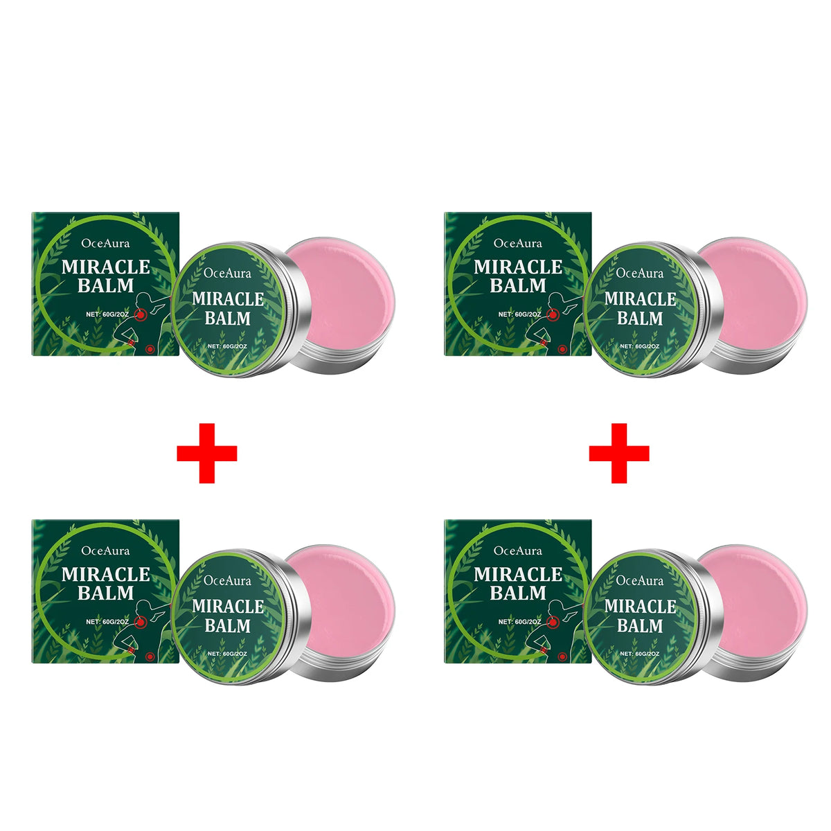 Herbal Muscle and Joint Relief Massage Balm for Daily Body Recovery