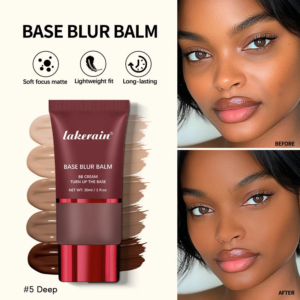 Long-Lasting Matte Liquid Foundation for Flawless Poreless Skin