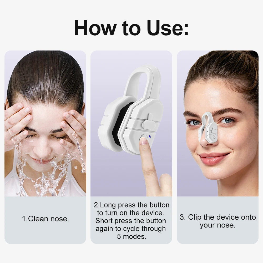 EMS Nose Lifting and Sculpting Beauty Massager Clip