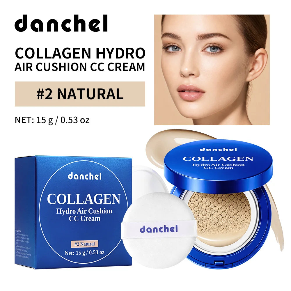 Collagen Hydro Air Cushion CC Cream for Long-Lasting Hydrating Makeup
