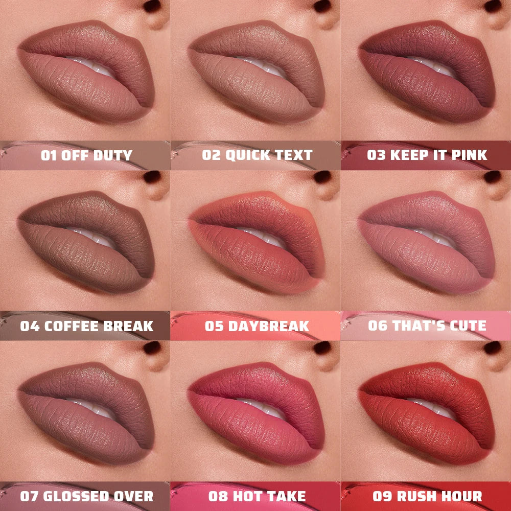 2-in-1 Dual Ended Matte Lip Contour Liner and Hydrating Gloss Pen