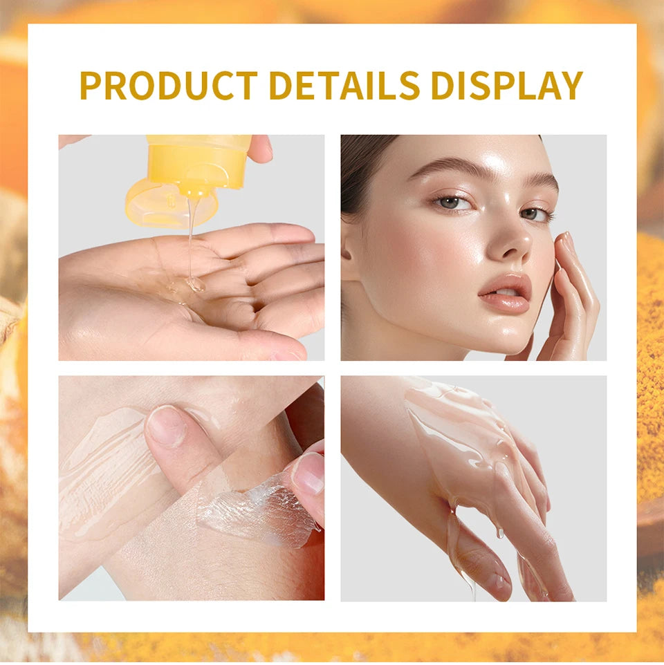 Turmeric Collagen Overnight Peel-Off Face Mask for Glowing Skin
