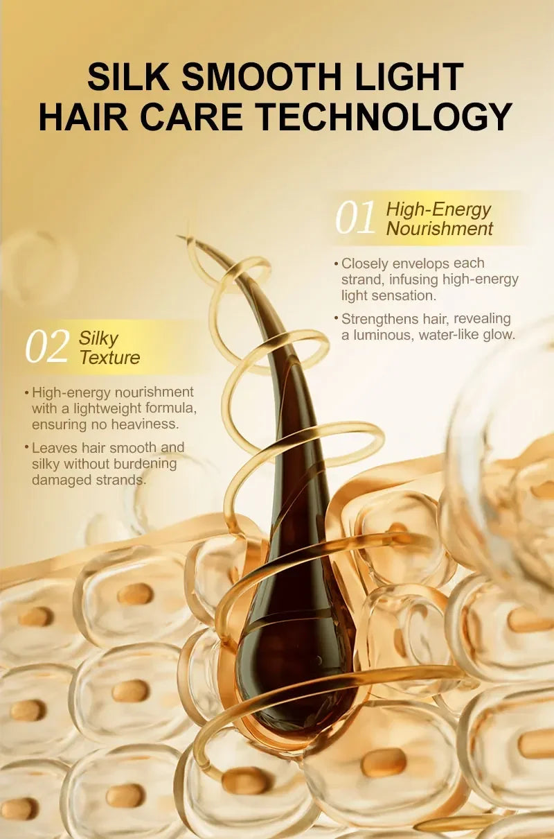 Amino Acid Revitalizing Hair Oil for Frizz Control and Damage Repair