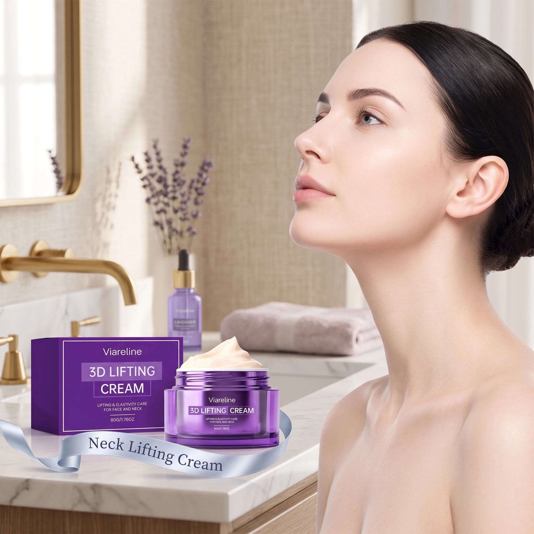 3D Lifting Firming Cream for Face and Neck Tightening and Anti-Aging - 5
