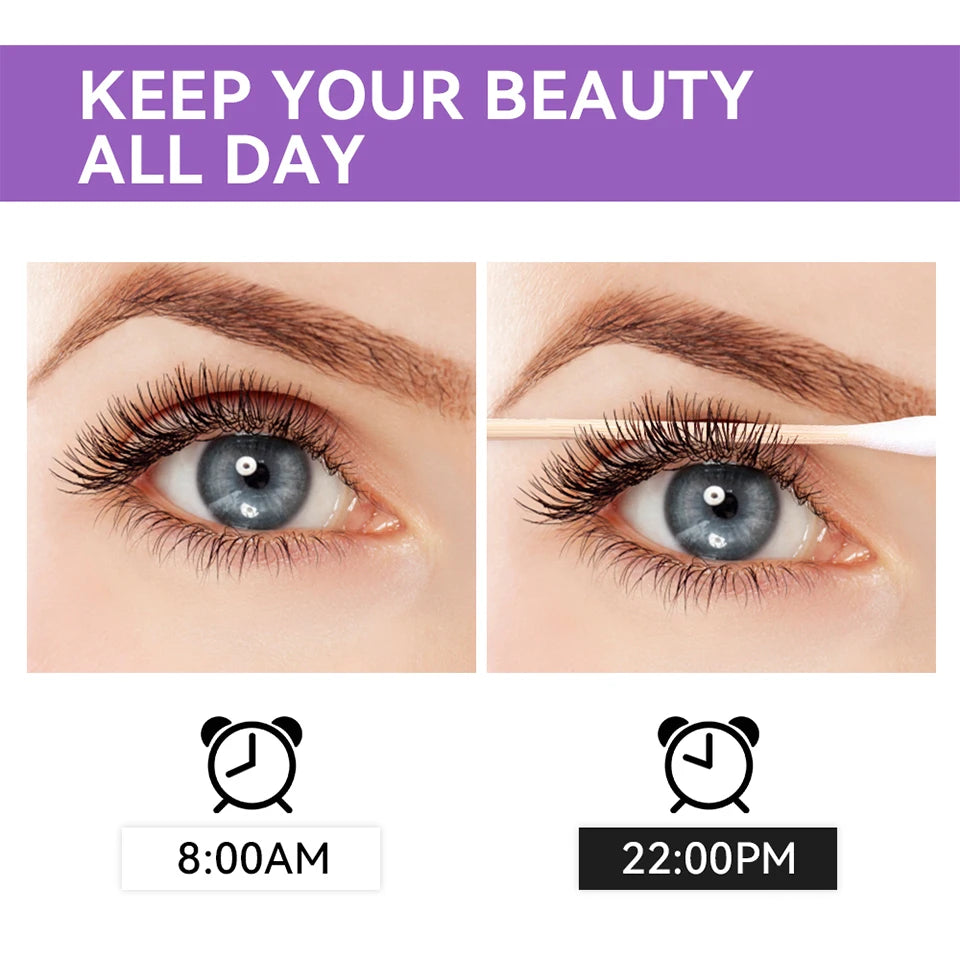 Waterproof 5D Lengthening and Volumizing Mascara for Long Lasting Lashes - 11