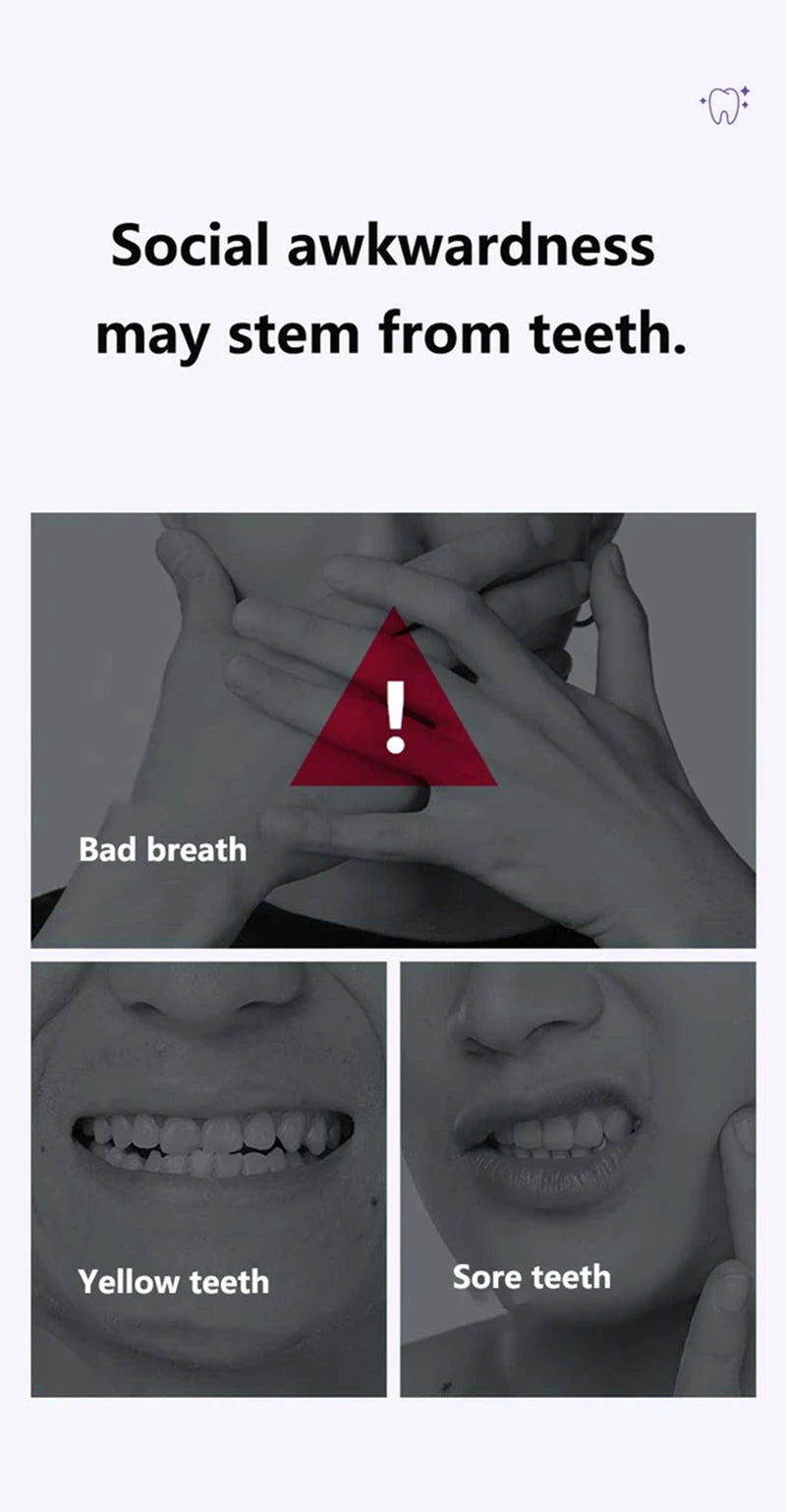 Deep Cleaning Whitening Toothpaste for Brighter Smiles and Fresh Breath