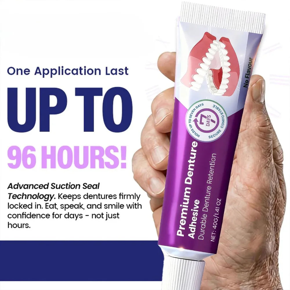 Thermoplastic Denture Adhesive for Secure Long Lasting Hold and Comfort - 1