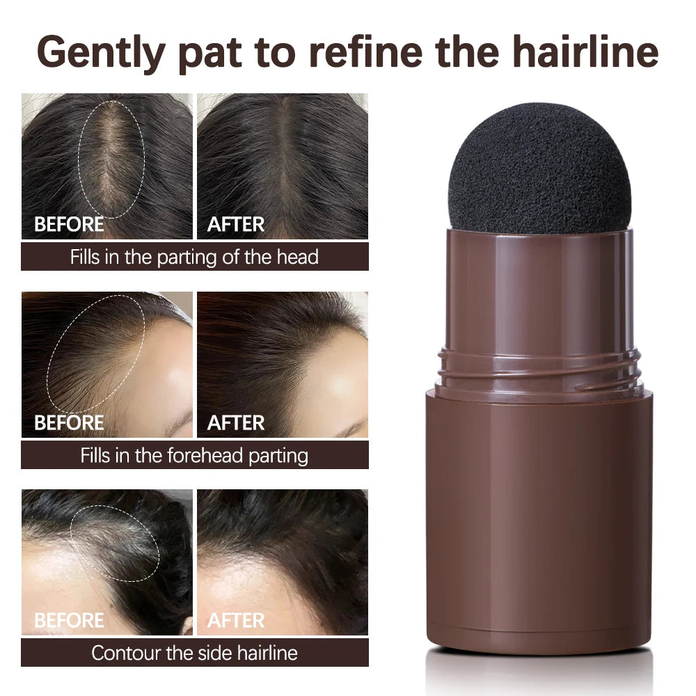 Waterproof Hairline Shadow Powder for Thicker Hair and Eyebrows - 1