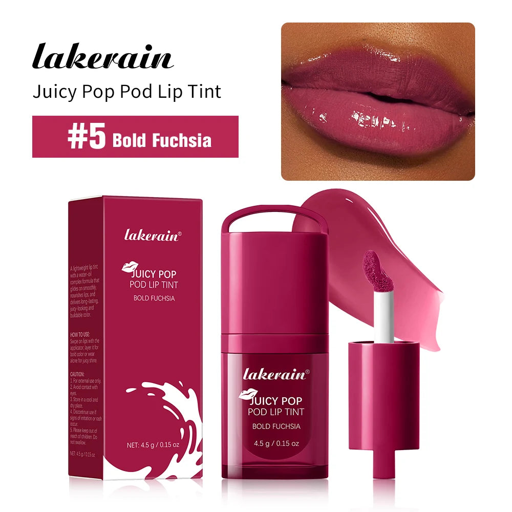 Juicy Pop Pod Lip Tint for Long-Lasting Hydration and High-Shine Finish