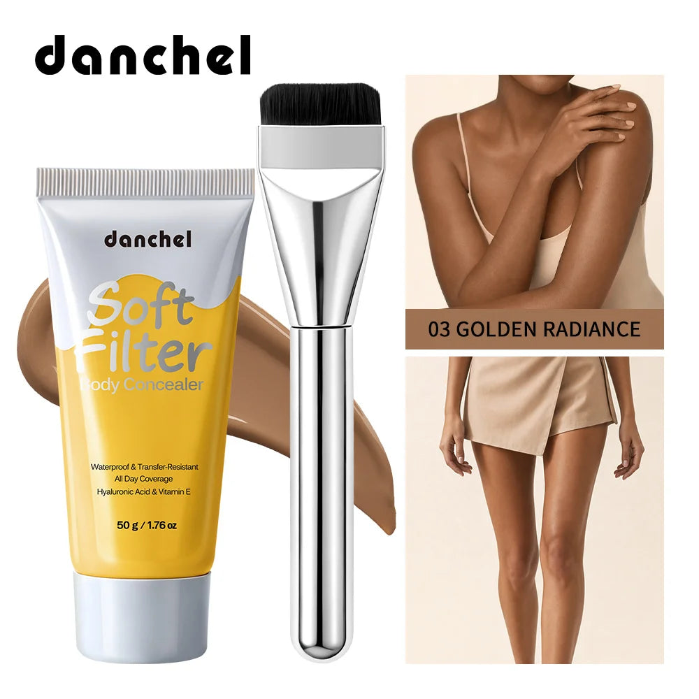 Waterproof Full Coverage Body Concealer for Scars Tattoos and Veins