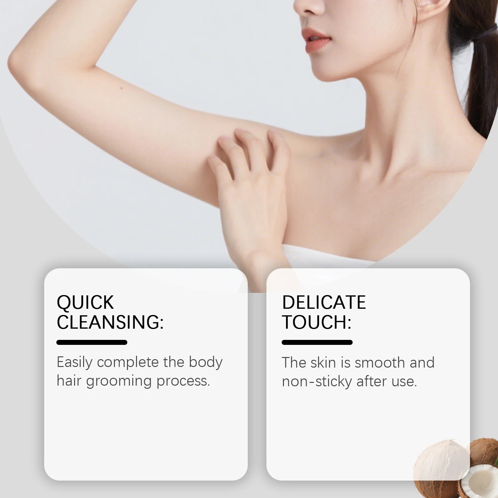 Painless Gentle Hair Removal Spray for Smooth Body Skin - 8