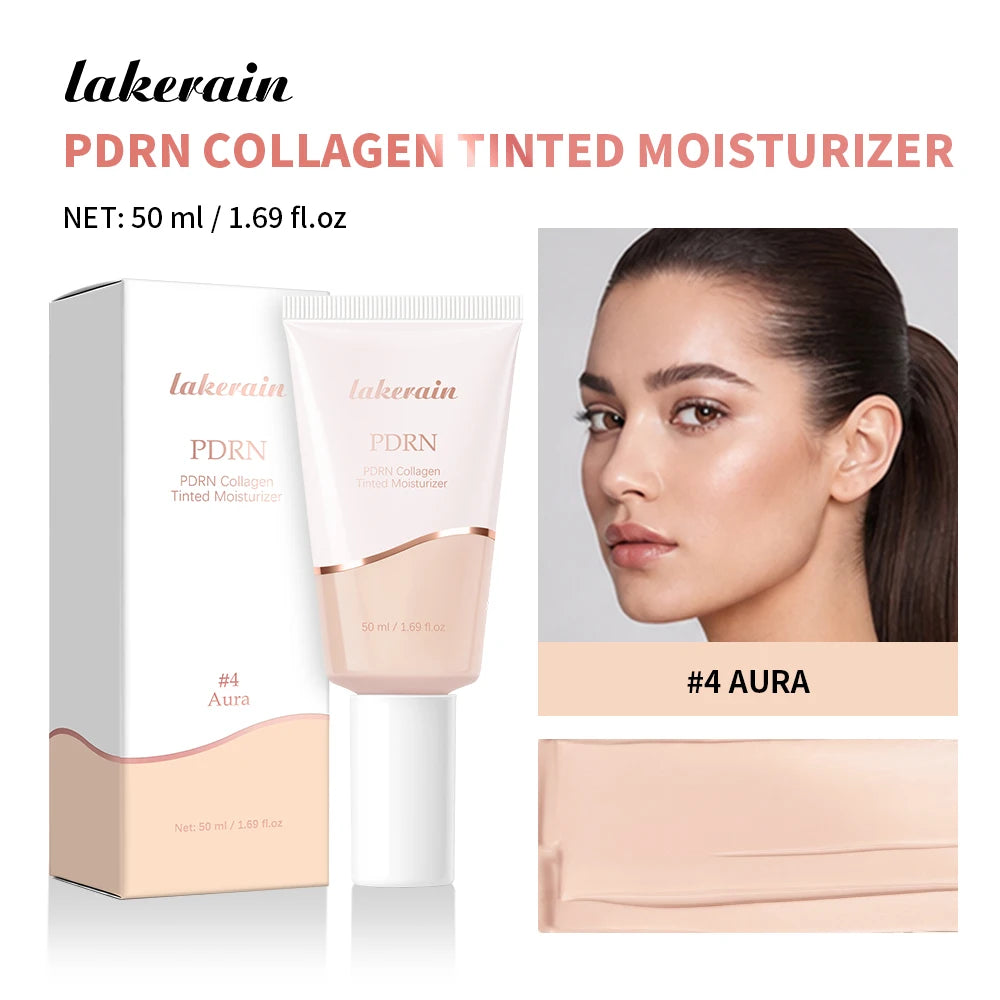 PDRN Collagen Tinted Moisturizer for All-Day Radiant Skin and Coverage