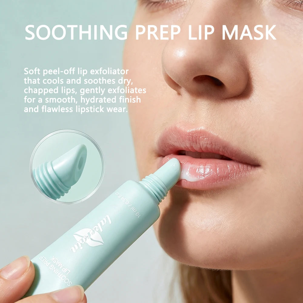 Cooling Peel-Off Lip Mask for Hydrating and Smoothing Dry Cracked Lips - 2