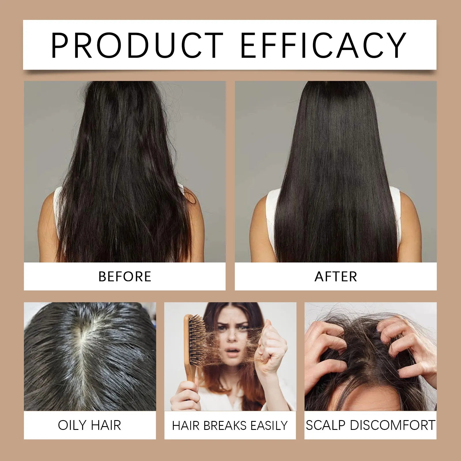 Batana Oil Hair Growth Shampoo for Scalp Treatment and Damage Repair - 4