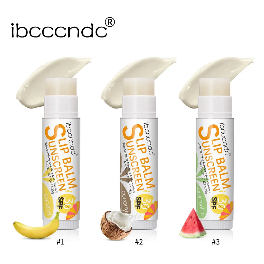 Sunscreen Lip Balm with SPF 30 for Daily UV Protection and Hydration