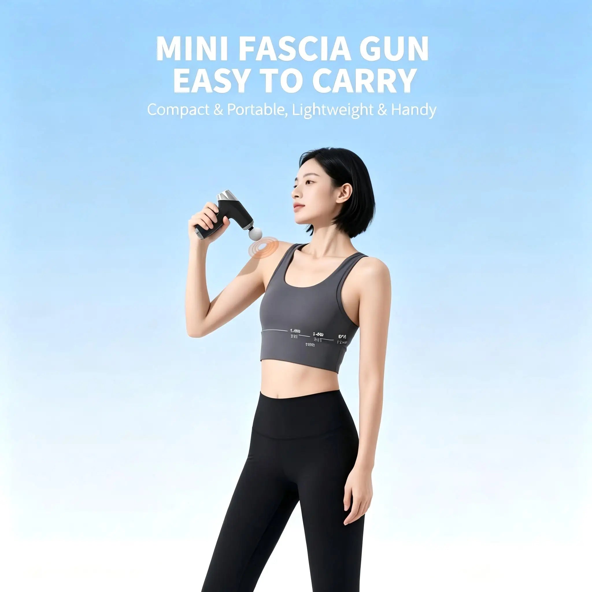 Portable Deep Tissue Percussion Massage Gun for Muscle Recovery and Pain - 6
