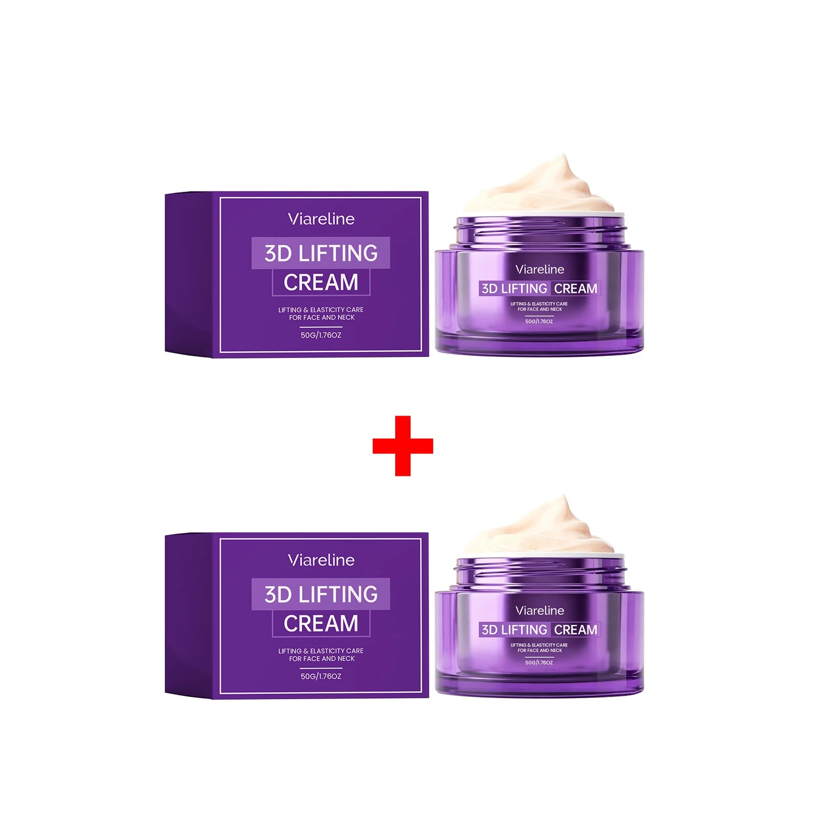 3D Lifting Firming Cream for Face and Neck Tightening and Anti-Aging - 14