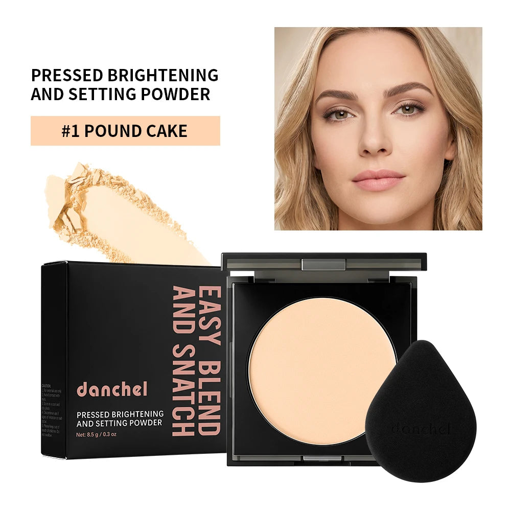 Oil Control Matte Pressed Powder for Flawless Long Lasting Face Makeup - 19