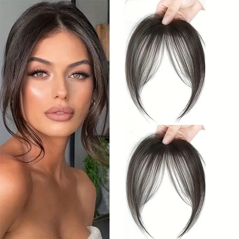 Clip-In Hair Bangs Extension for Natural Look - 20