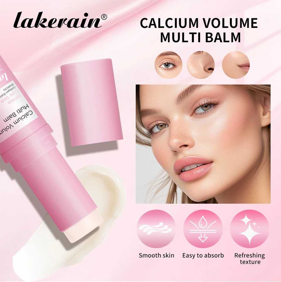 Anti-Wrinkle Calcium Eye Balm Stick for Hydration and Dark Circles
