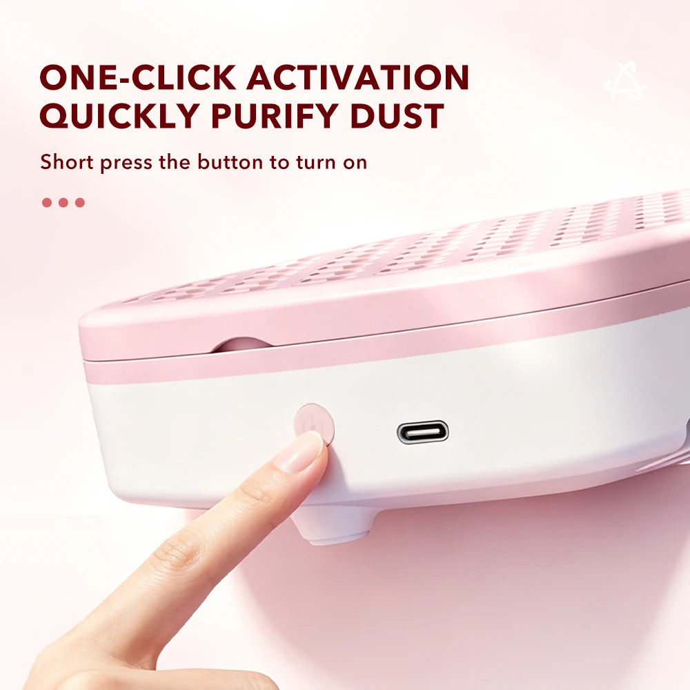 Powerful Portable Nail Dust Collector for Professional Salon Manicures - 11